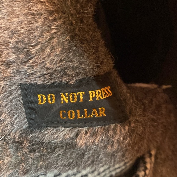 Beautiful men’s vintage wool and faux fur long coat - Picture 7 of 9